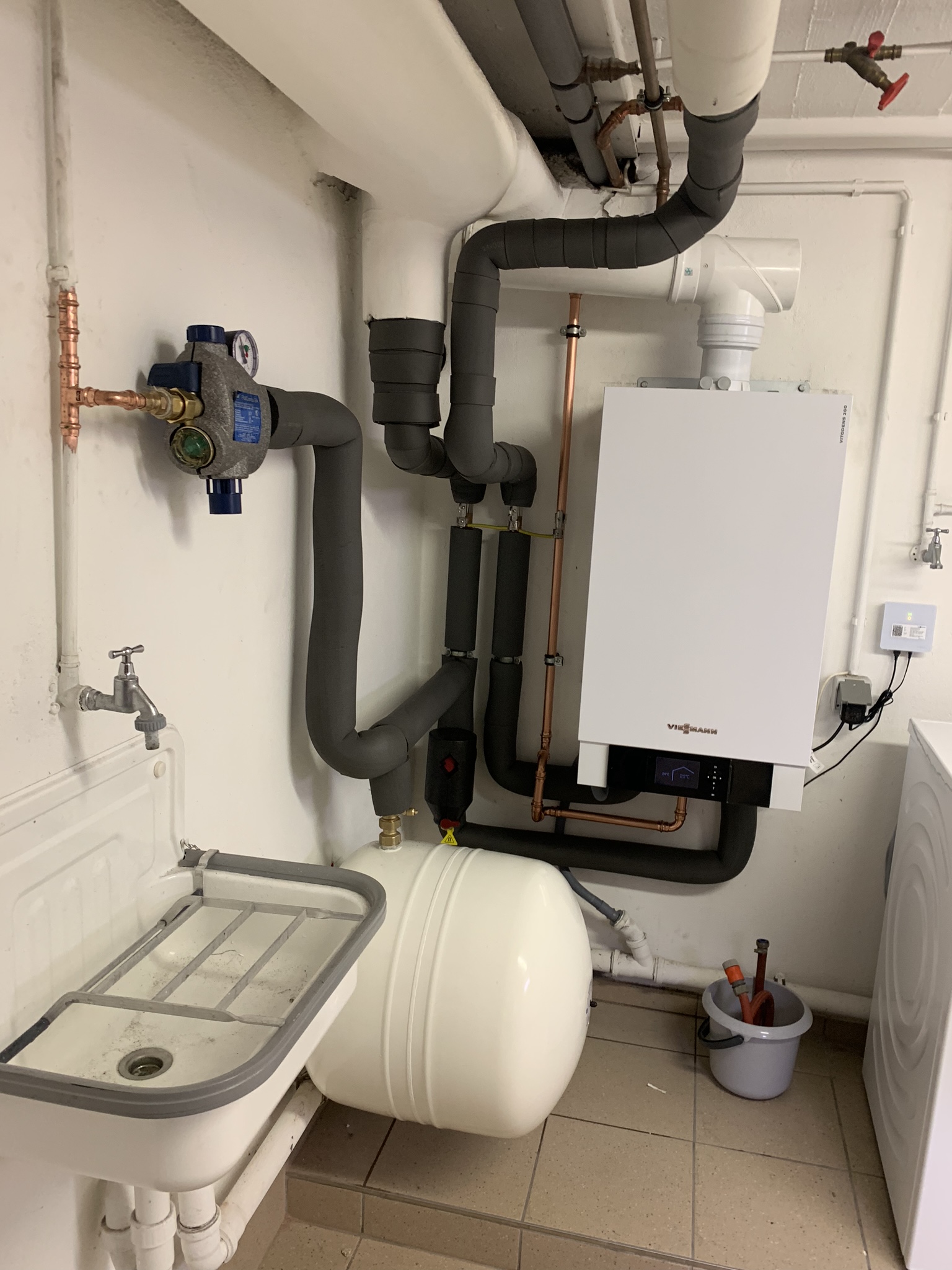 Einrohrheizung Beispiel